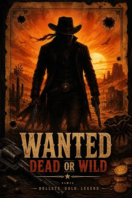 Wanted Dead or a Wild slot at Melbet